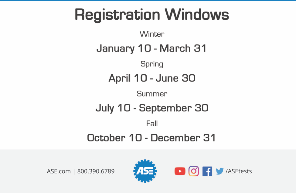 ASE Registration Poster 2020